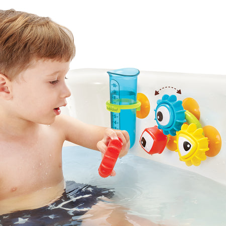 OCCOKO Children's Baby Bathroom Boy And Girl Bath Toy Bath Bathtub Beach  Water Toy Duck Water Wheel Baby Bathtub Ring : : Toys & Games